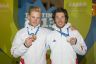 Médaille d'or et d'argent au Super G